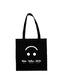 Tote bag Folks chill house noir