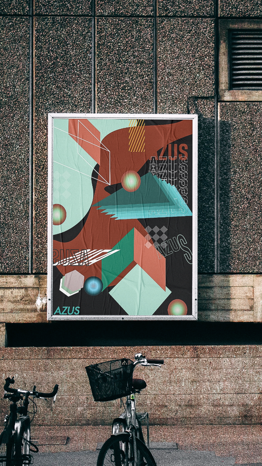 Poster Down town / Azus.art / 40-70 cm