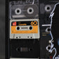 « Michael Jackson », peinture acrylique sur cassettes / Ramijja / 53,5 cm x 67 cm