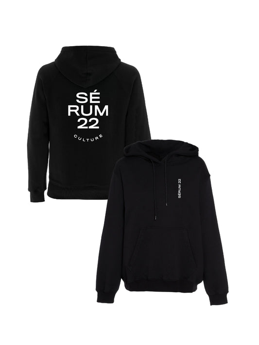 Hoodie Serum 22 noir